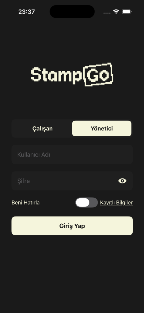 Giriş Ekranı
